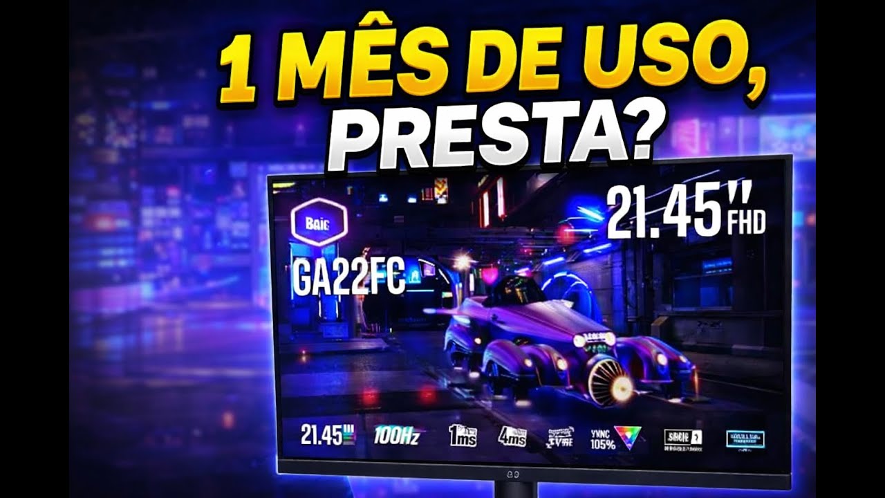 Impressões Após 1 Mês de Uso Monitor CoolerMaster GA22FC