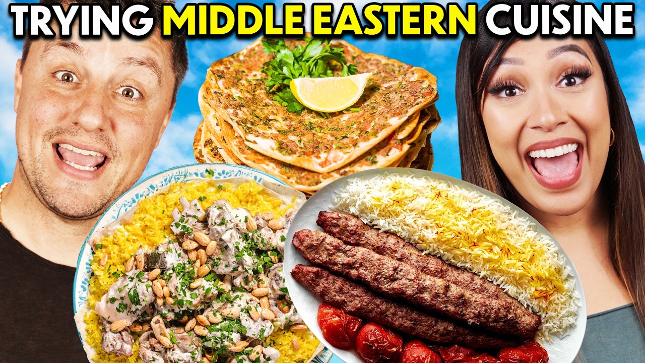 American Try Middle Eastern Dishes For The First Time!
