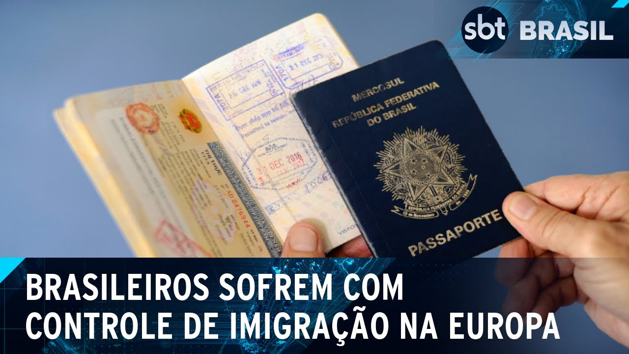 Controle de imigração barra brasileiros em diversos países da Europa | SBT Brasil (05/04/25)