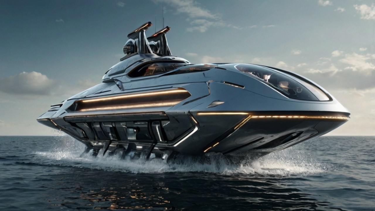 High-Tech Houseboats and Futuristic Watercrafts 2024🧐👀