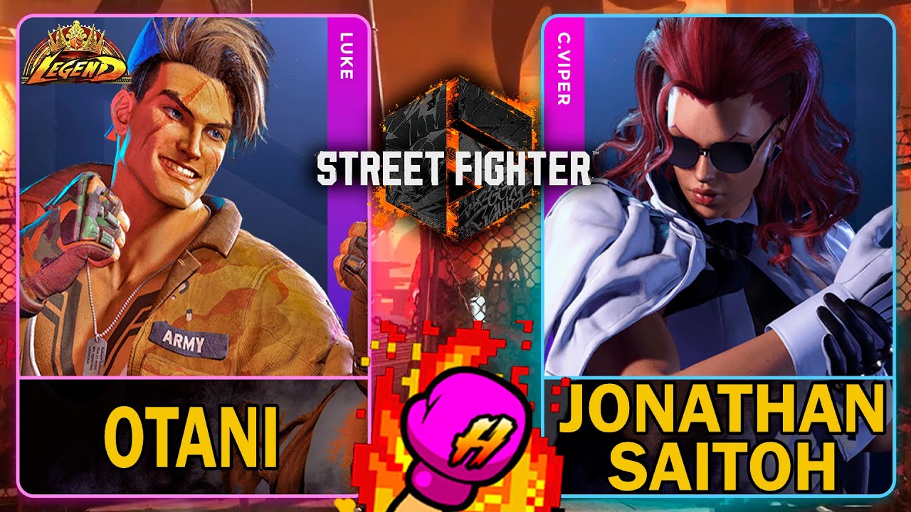 SF6 Otani (LUKE) VS Jonathan Saitoh (C.VIPER)🥊Street Fighter 6🥊スト6🥊4K 60ᶠᵖˢ