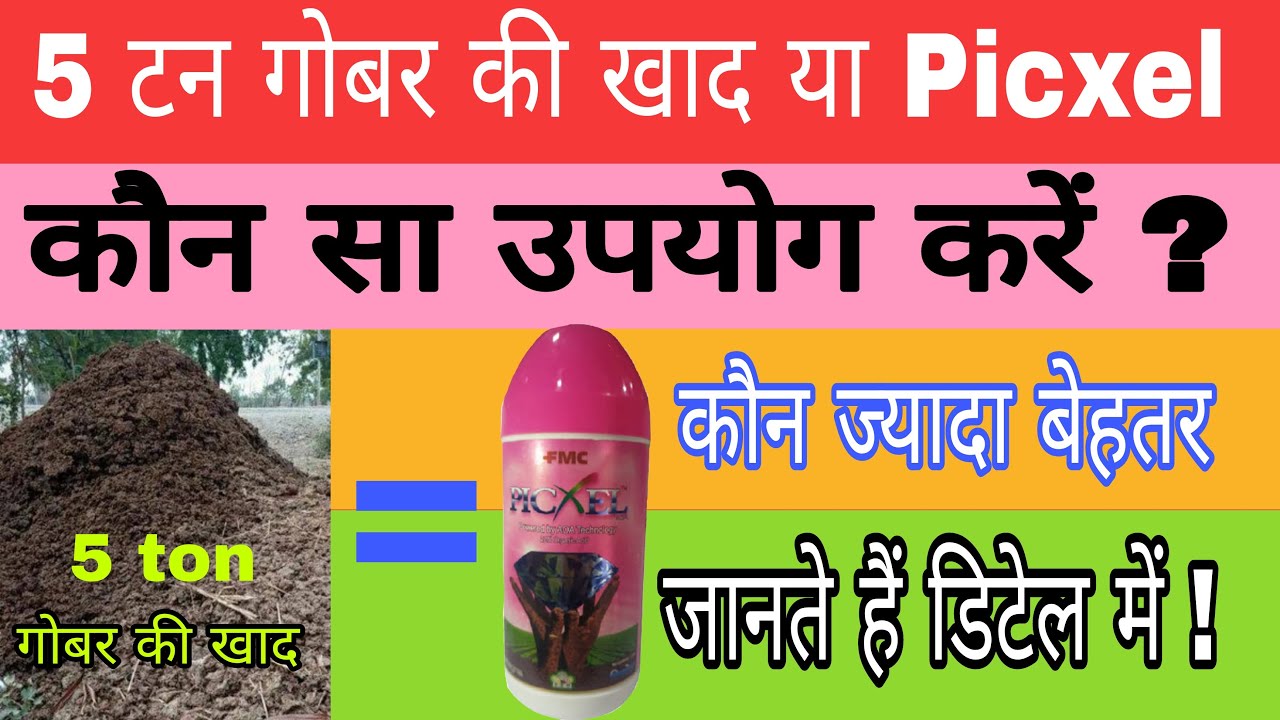 जान लो Picxel की सच्चाई | क्या है इसमें अलग | fmc picxel | organic product | #drpunitshishodia