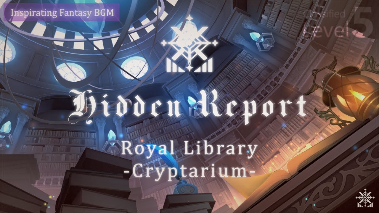 Royal Library — Addendum: Cryptarium | 15 Min Fantasy BGM | Discoseum