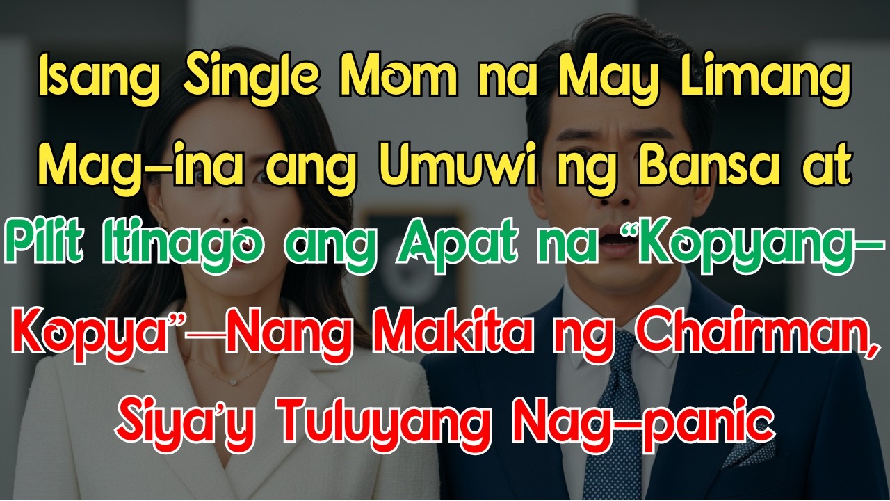 Isang Single Mom na May Limang Mag-ina ang Umuwi ng Bansa at Pilit Itinago ang Apat na “Kopyang...