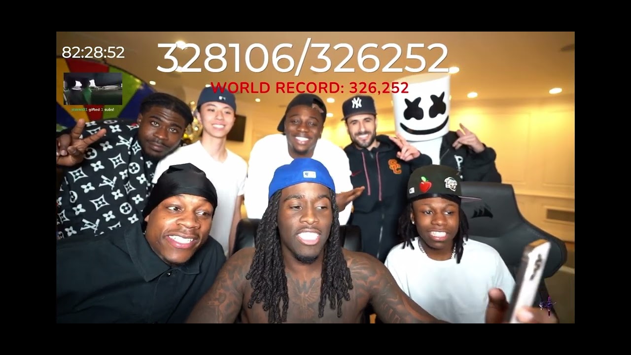 KAI CENAT BREAKS WORLD RECORD ON MAFIATHON❗️