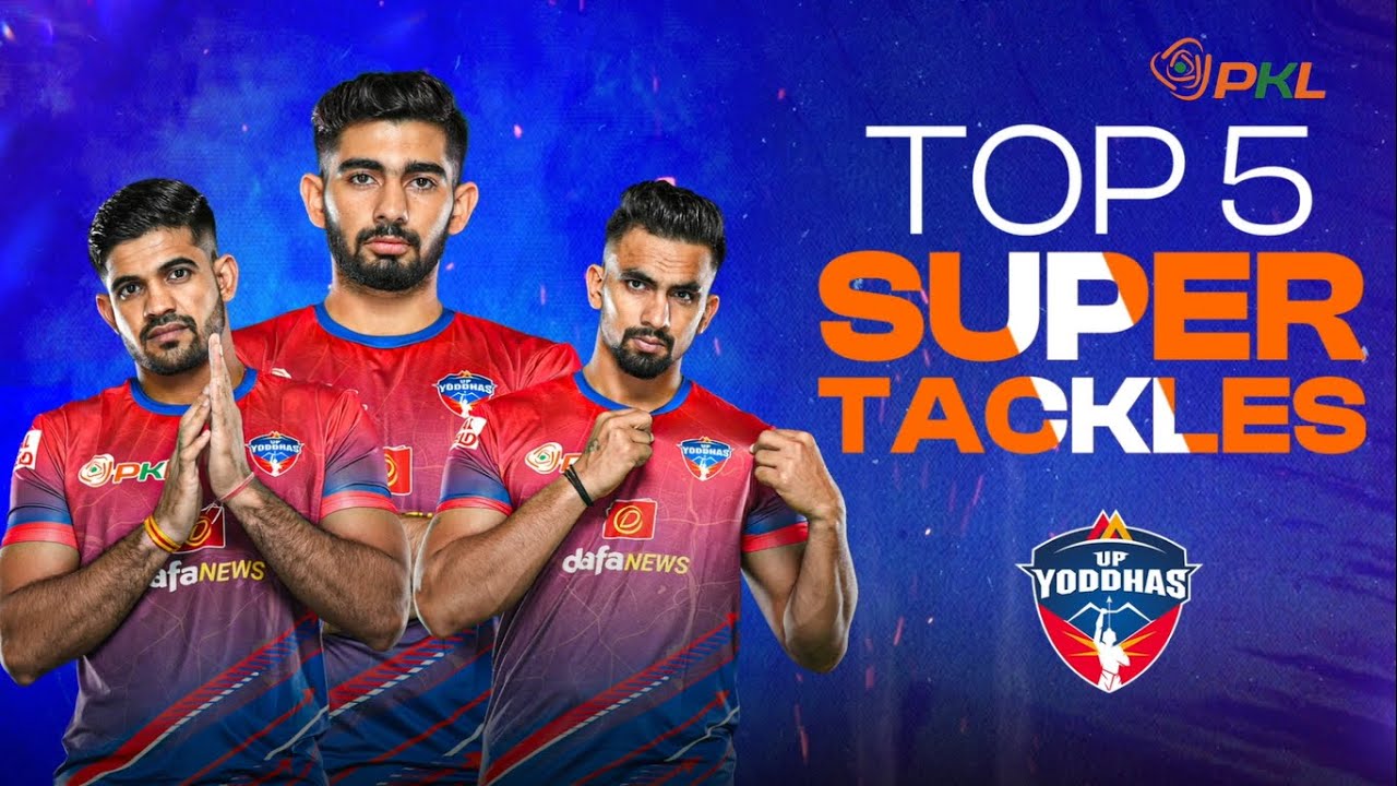 Top 5 Super Tackles ft. UP Yoddhas | Pro Kabaddi League