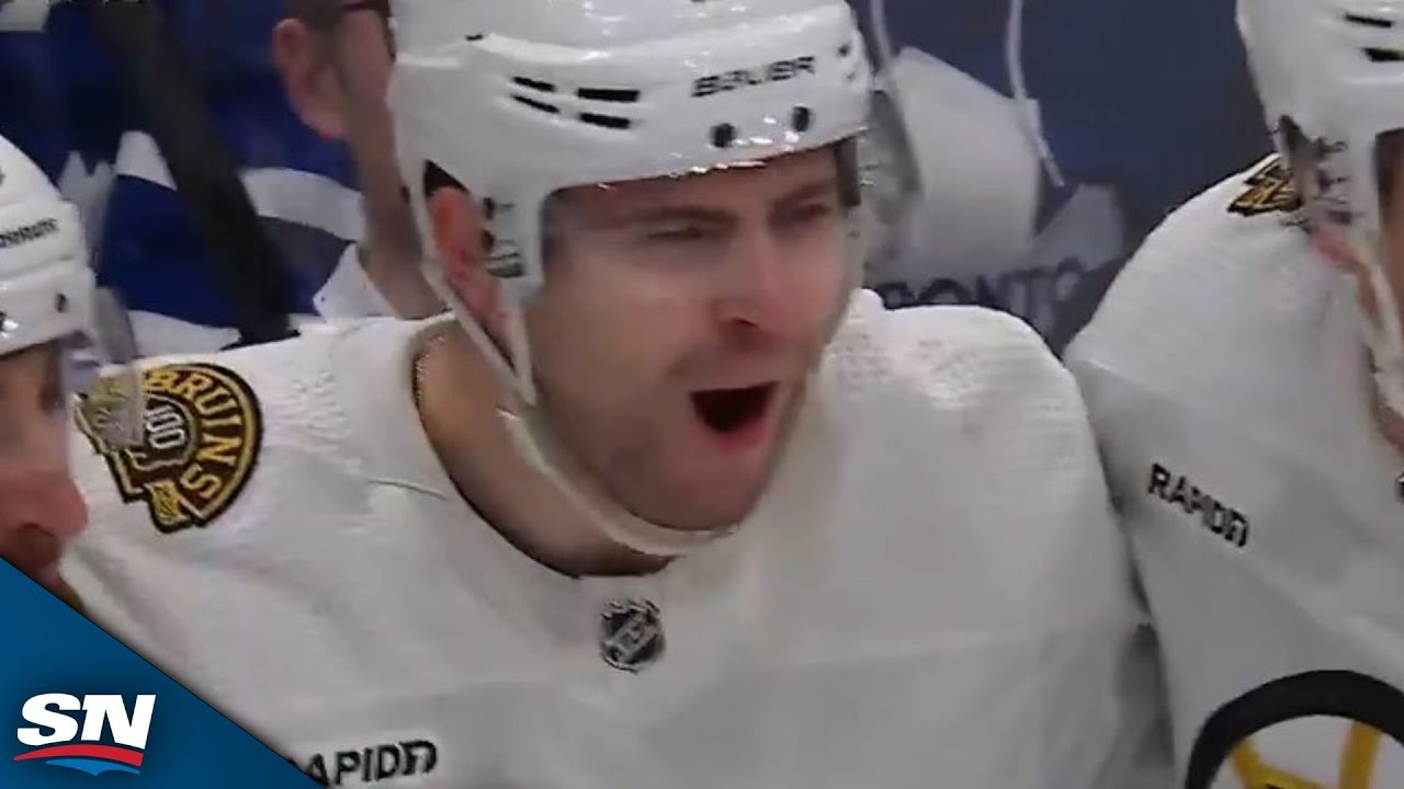 Jake DeBrusk Buries Power Play Goal To Extend Point Streak
