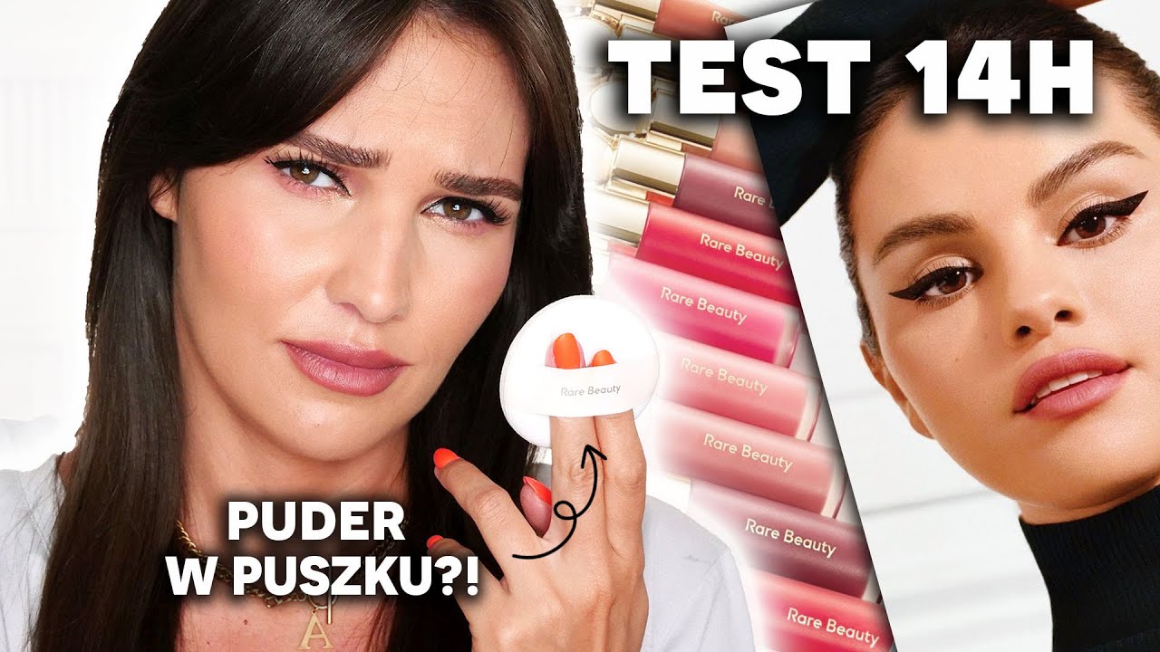 Test 14H! RARE BEAUTY - Marka Seleny Gomez | PEŁNO ZWROTÓW AKCJI 😅