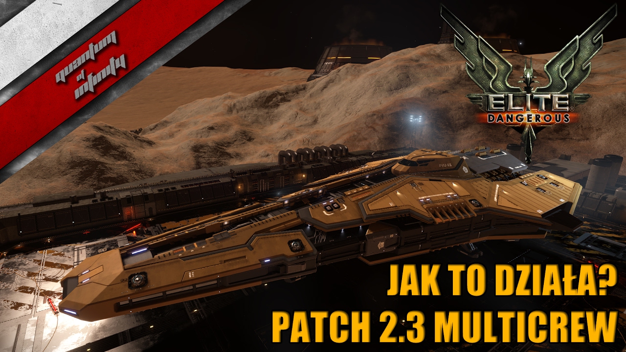 Elite: Dangerous - Patch 2.3 Multicrew - Jak to działa?