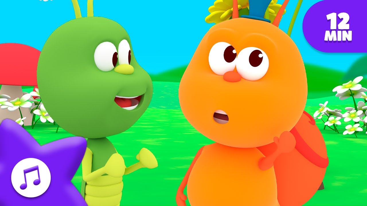 Tutte le canzoni di Co-Co 🐌 Compilazione | Canzoni per Bambini | Piccoli Insetti