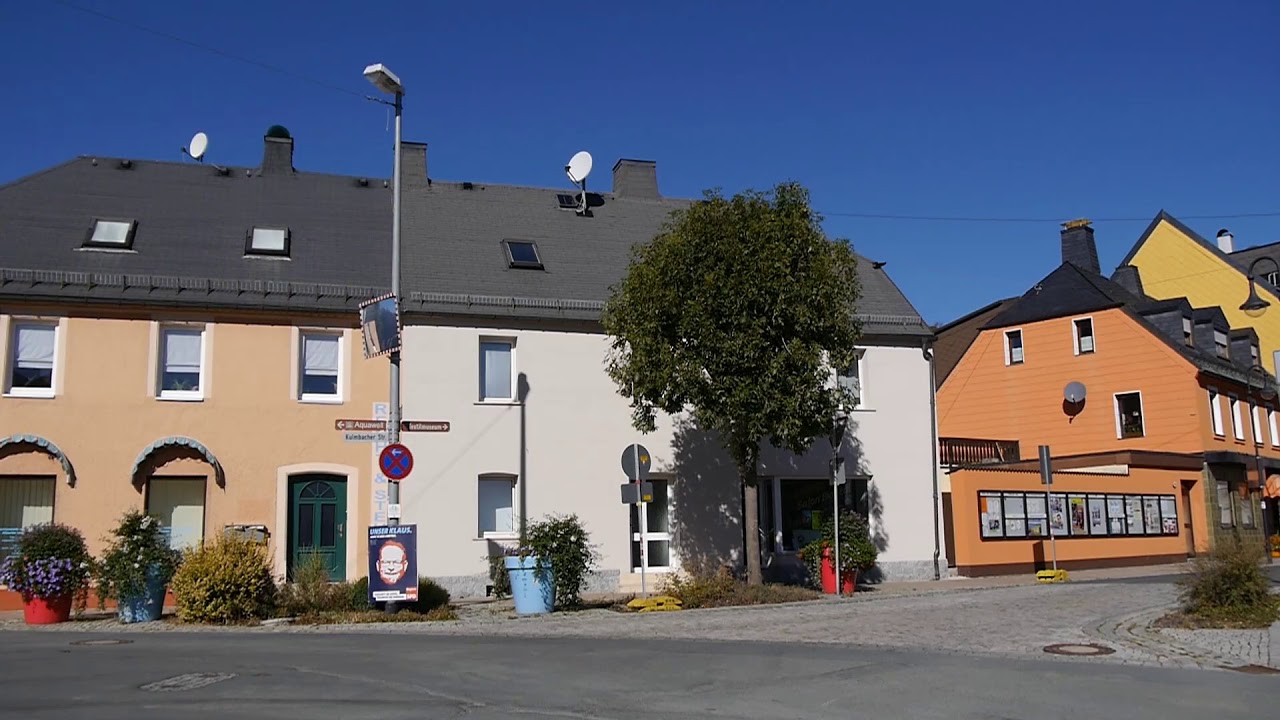 D: Helmbrechts. Oberfranken. Eindrücke aus der Stadtmitte. September 2018
