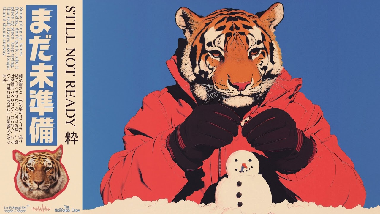 𝗦𝗧𝗜𝗟𝗟 𝗡𝗢𝗧 𝗥𝗘𝗔𝗗𝗬 粋 | Winter Lo-fi & J Funk | The Nightcreek Crew