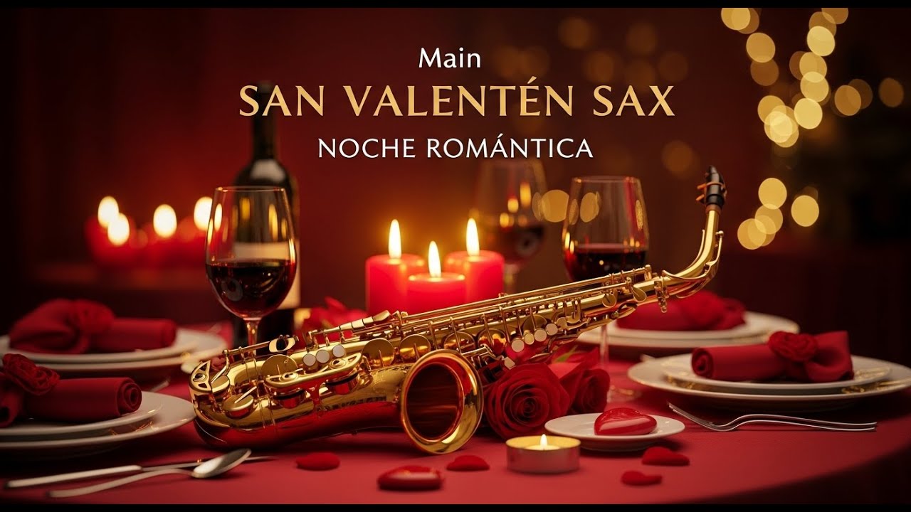 Música de Sax para San Valentín: Boleros Íntimos que Despiertan Pasión, Romance y Sentimientos