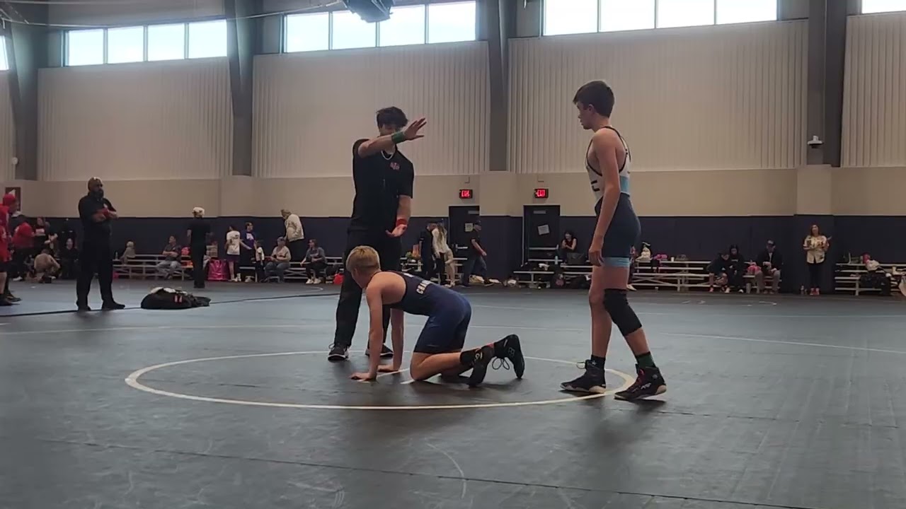 Brody's second match at Texas Nationals, D3 120 lb division in Bryan, TX 1.11.26.