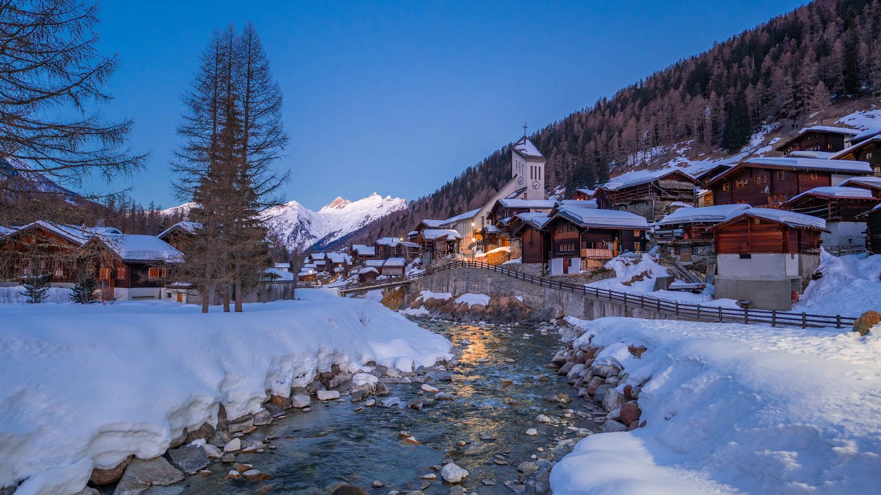 Jungfrau Region Switzerland -  Bernese Oberland  - Blatten Wallis