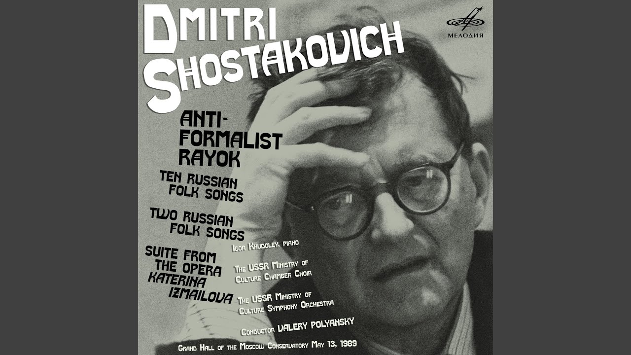 2 Russian Folk Songs, Op. 104: No. 1, The Winds Were Blowing