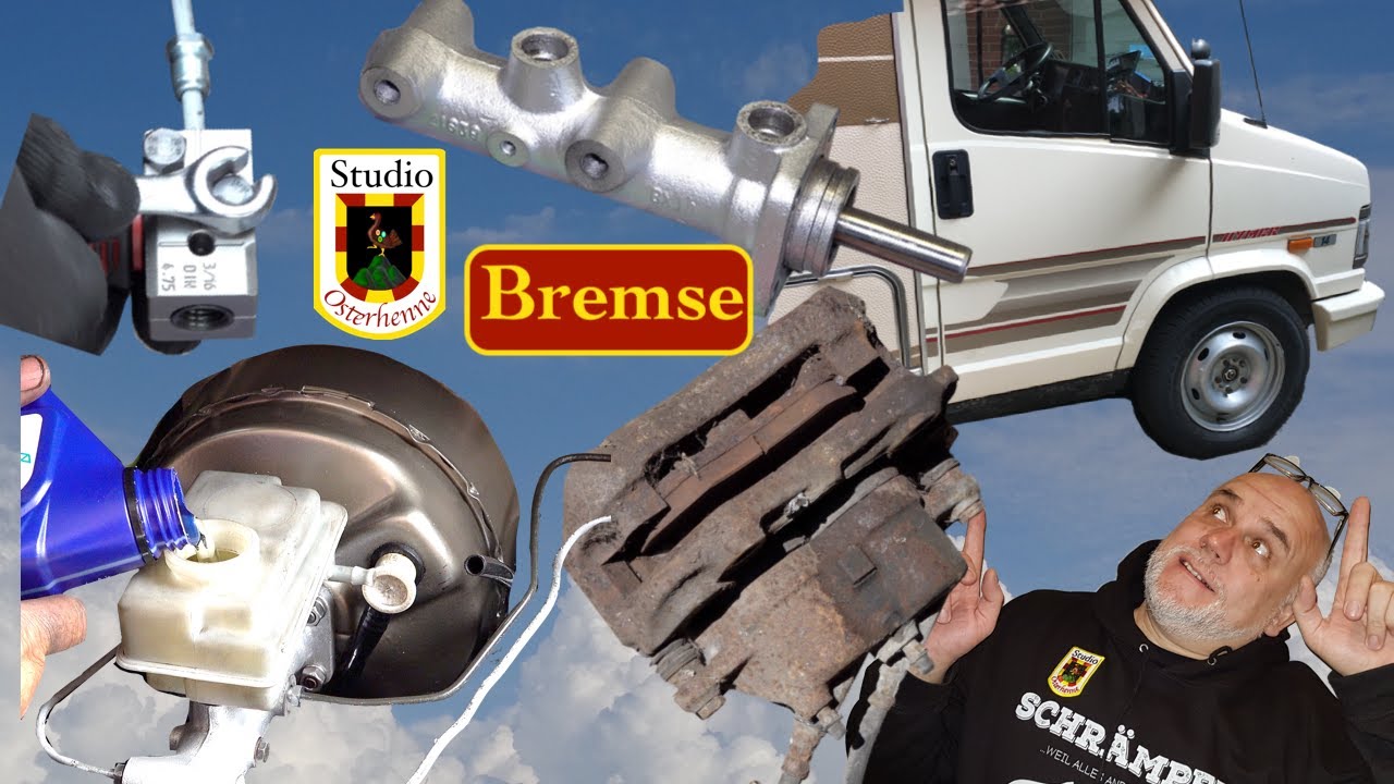 Bremsleitung selber machen, Wohnmobil Ducato 290 D, Bremse auf TD umbauen