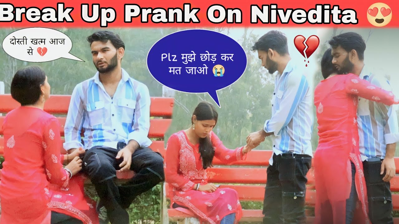 Break Up Prank On Nivedita 💔 || Gone Emotional 🥹💔 || Anshul Yadav