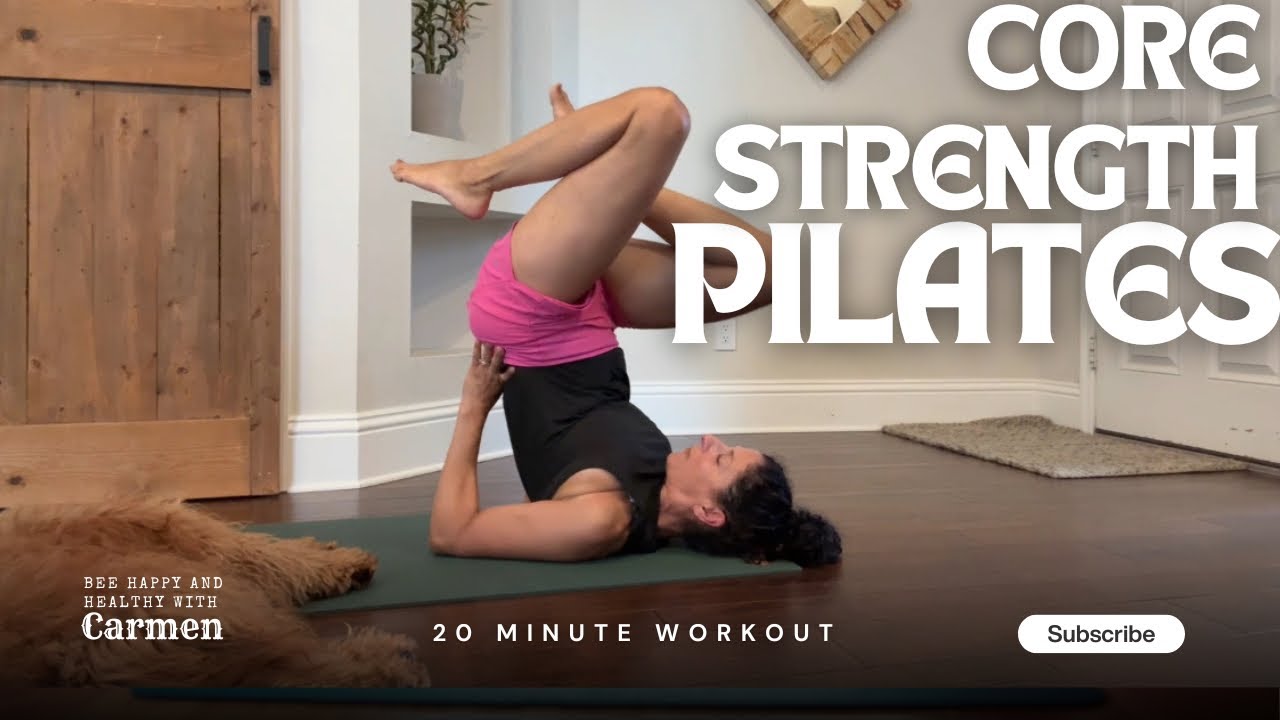 20-Min Pilates Core Workout for Abs & Strength | Beginner-Friendly At-Home Routine