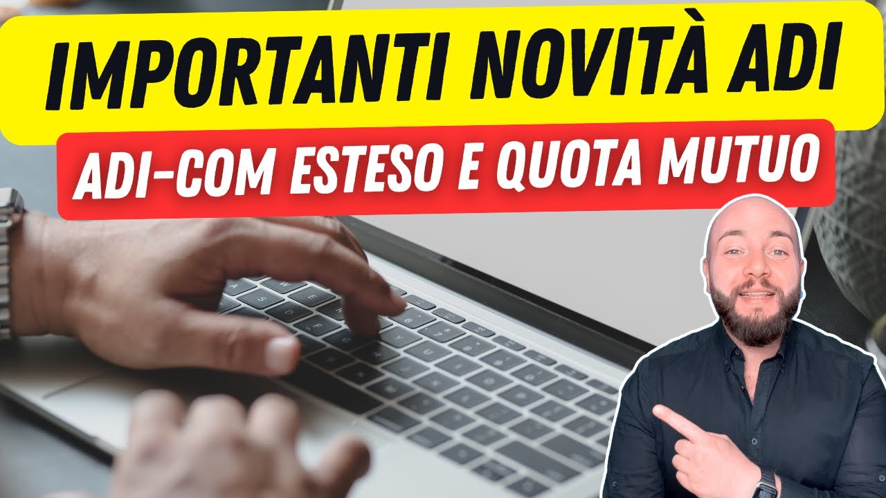 ASSEGNO INCLUSIONE: modello Adi-com esteso e quota per il mutuo.