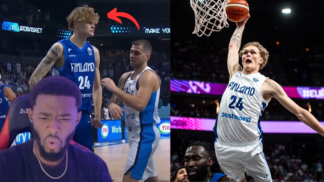 REACTION TO MIIKKA MUURINEN'S BEST EUROBASKET 2025 HIGHLIGHTS! THE NEXT NBA STAR!