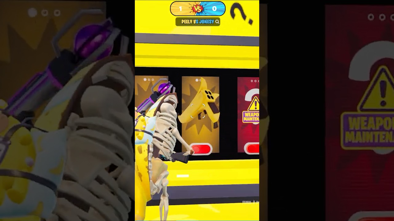 Comment d&eacute;bloquer le Quadrillanceur Banane sur la Peely vs Jonesy !