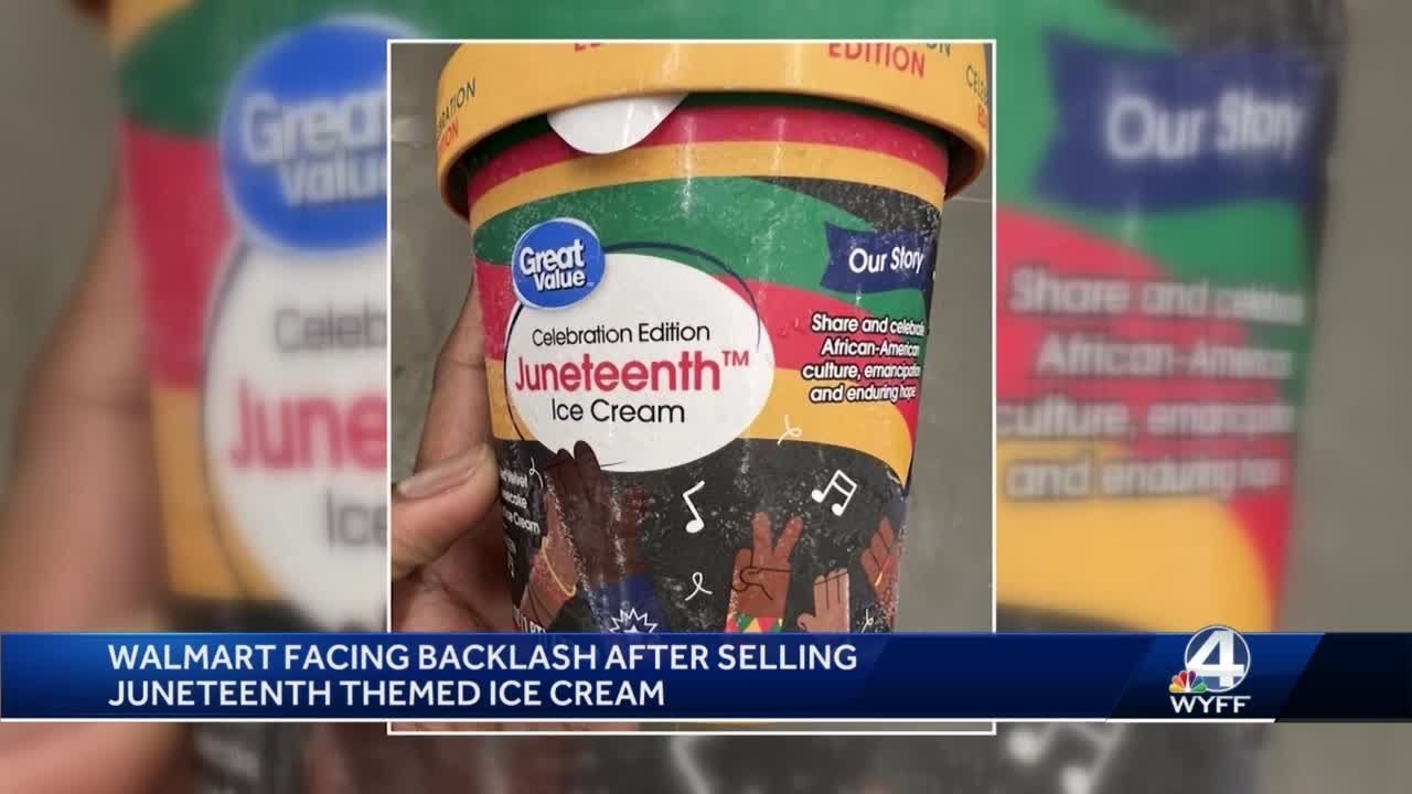 Walmart apologizes for selling Juneteenth ice cream