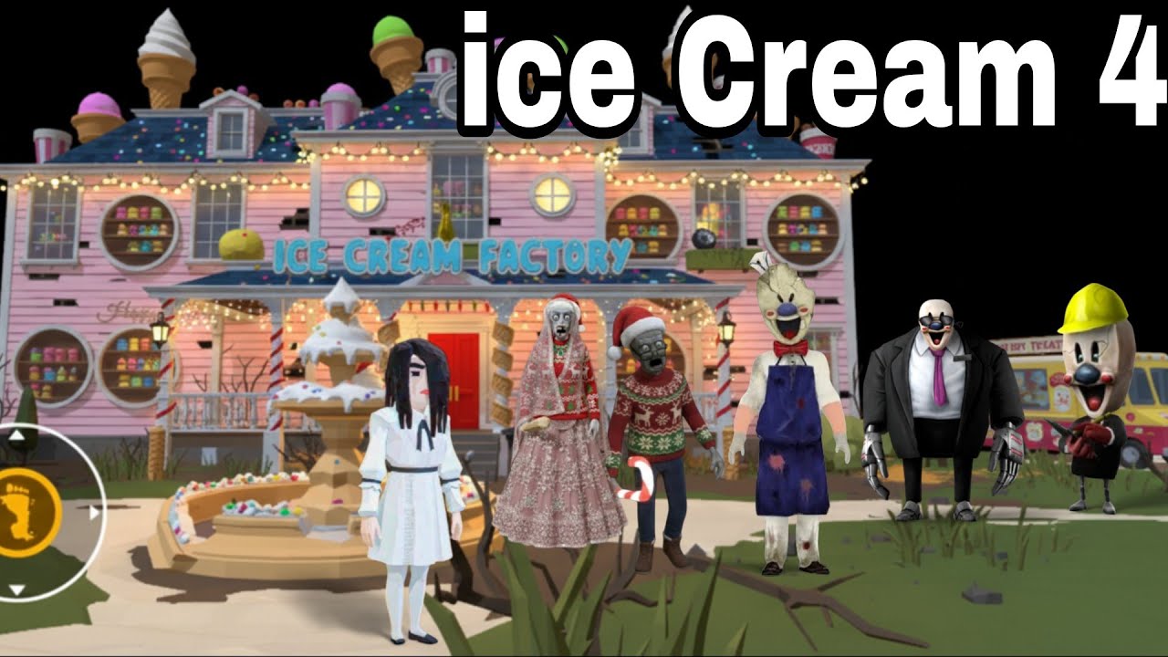 Mad Granny | Ice cream 4 Full Gameplay | 