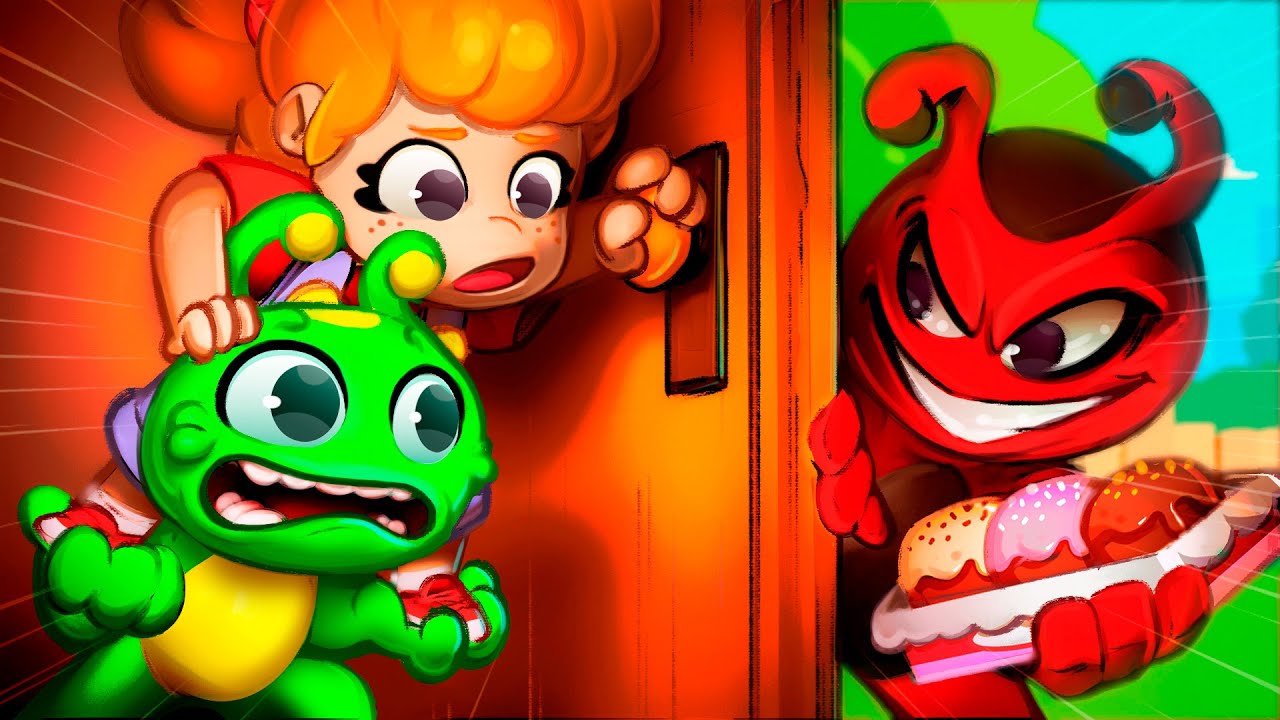 ¡No abras a extraños! | Dibujos para niños | Groovy el Marciano