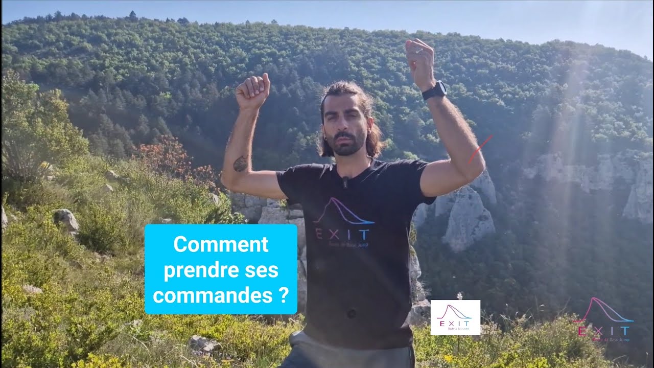 Comment prendre ses commandes en BASE Jump ? TUTO