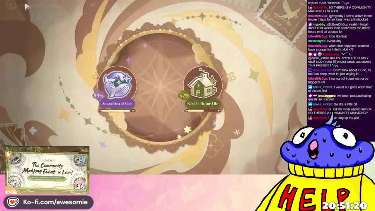 INFINITY NIKKI MAHJONG AND STYLING!