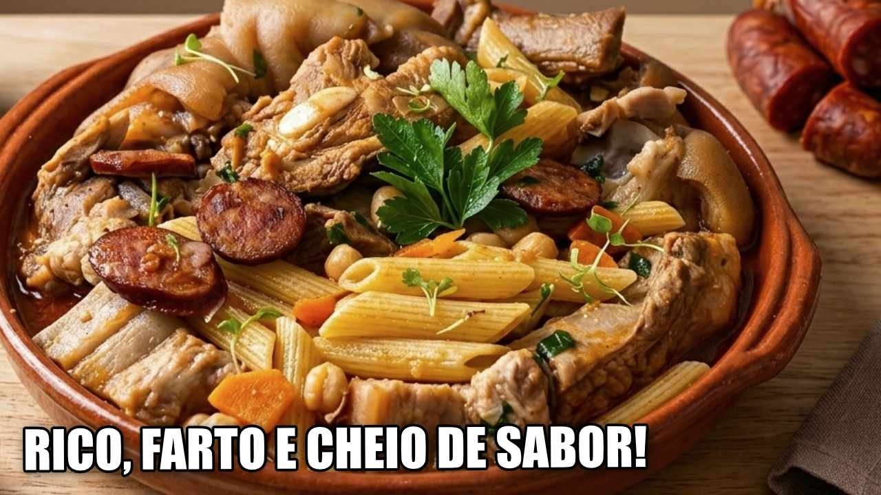 Tradicional RANCHO À PORTUGUESA à minha maneira 🍲 Receita Fácil e Deliciosa!