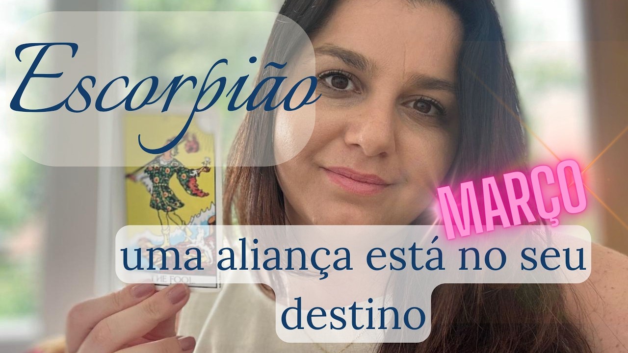 ESCORPIÃO ♏ALGUÉM ESPECIAL VAI ENTRAR NA SUA VIDA, UMA ALIANÇA ESTÁ NO SEU DESTINO