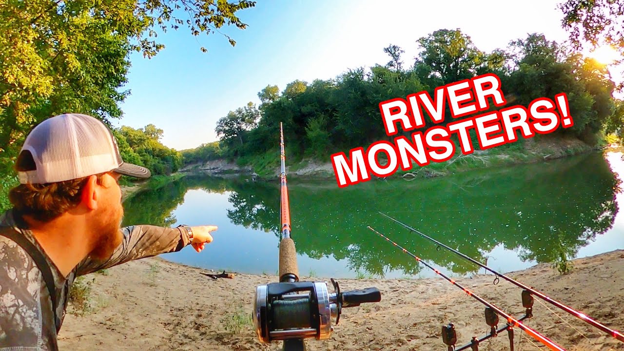 Fishing for Gar and Flathead Catfish in the TRINITY RIVER (DFW) UNEXPECTED CATCH! NEW SPECIES!