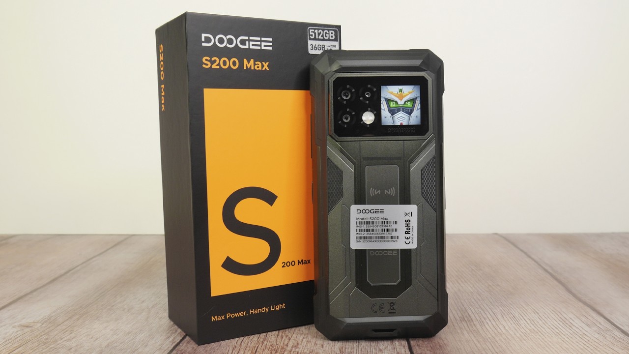 Doogee S200 Max - гарна автономність, ліхтарі та залізо!