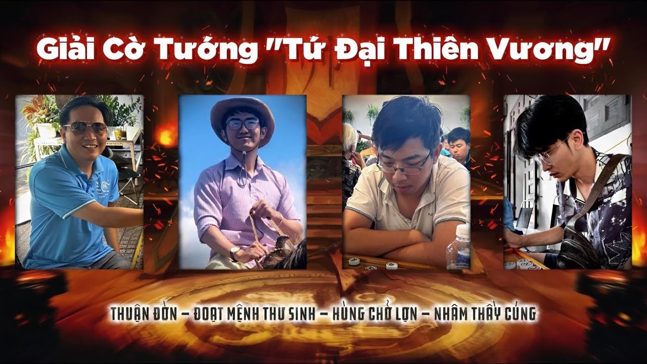 [Trực Tiếp] Giải Cờ Tướng 