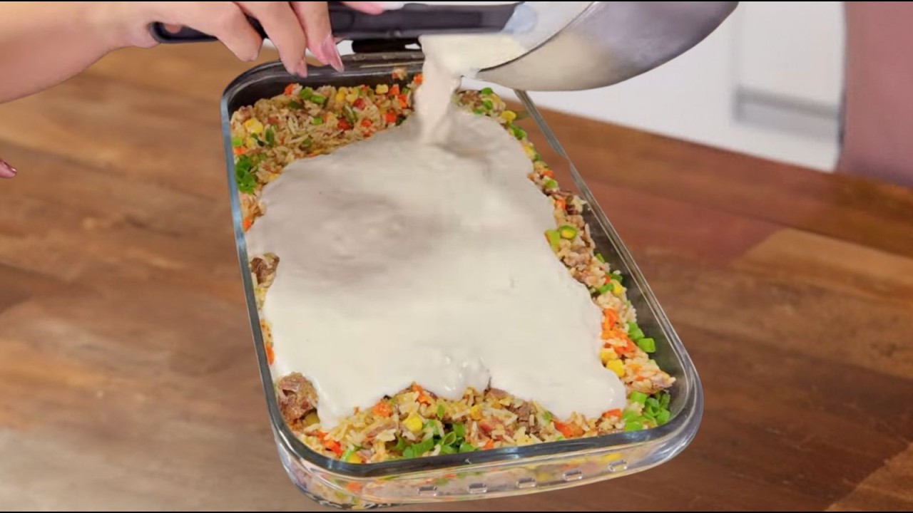 O Segredo do Arroz de Forno PERFEITO em 10 Minutos