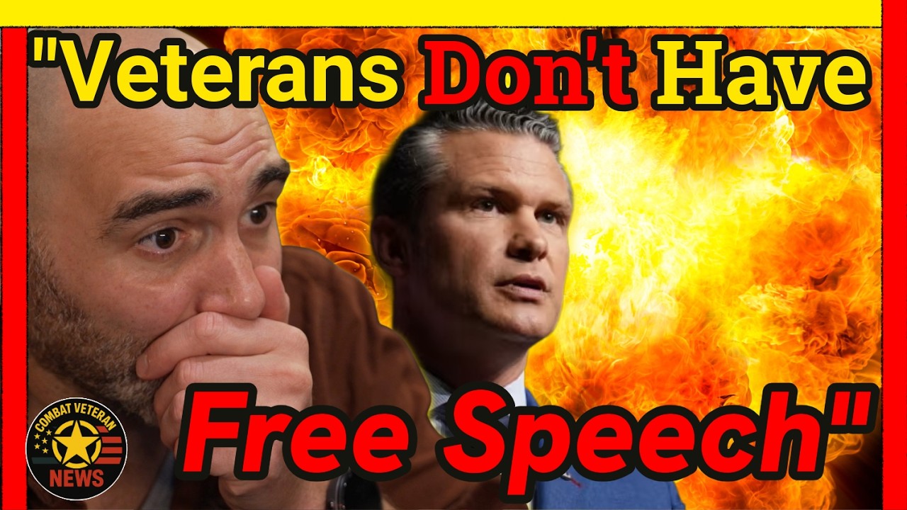 Hegseth's Warning to Veterans: Get in Line OR ELSE!