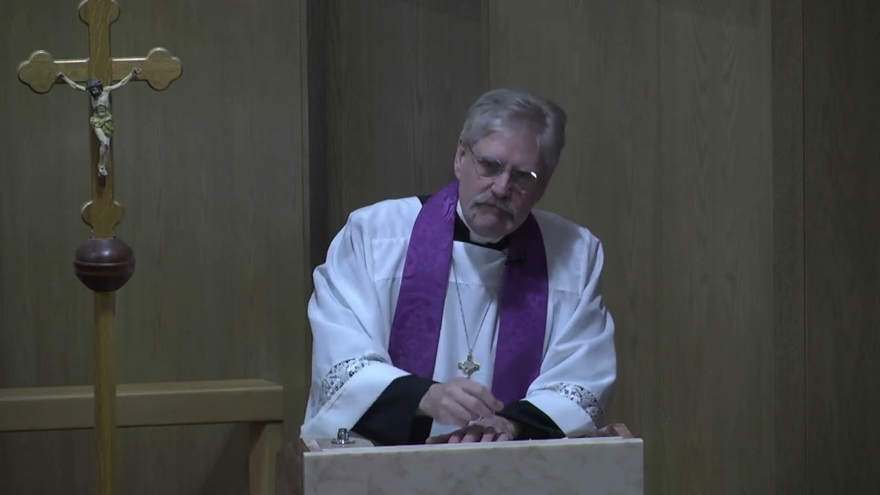 Sermon from the Lenten Midweek Service - 2/25/26