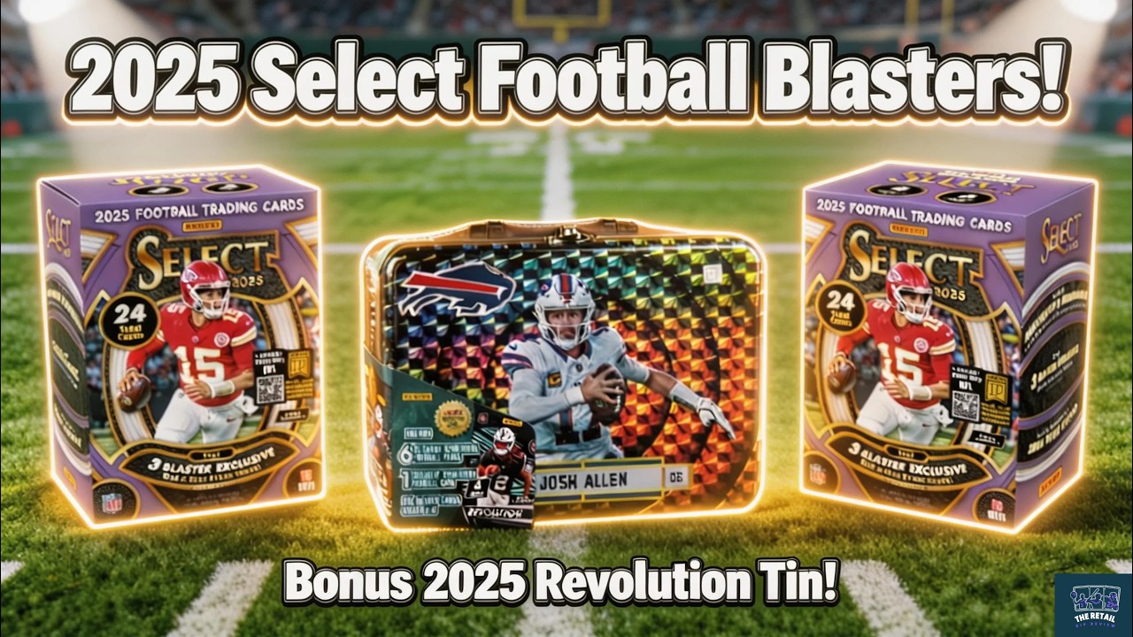 2025 Select Football Blasters Are Here! Let's Open Some Up! Bonus 2025 Revolution Tin!