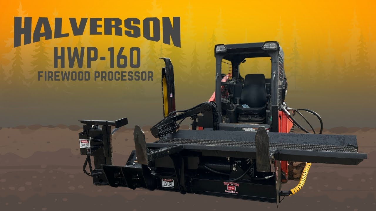 Chipper LLC | Halverson HWP-160 Firewood Processor Demo