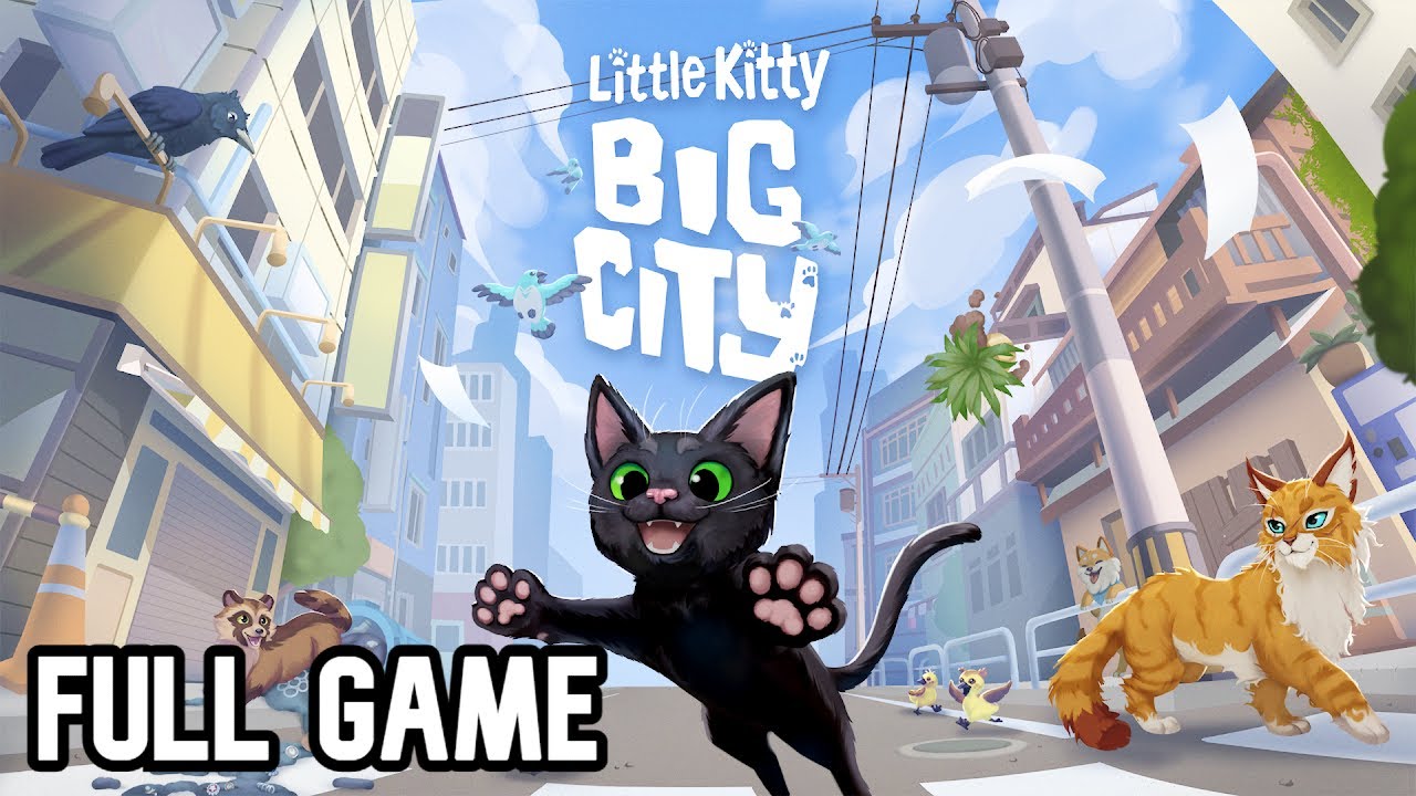 Litte Kitty, Big City - Full Gameplay Playthrough (Full Game)