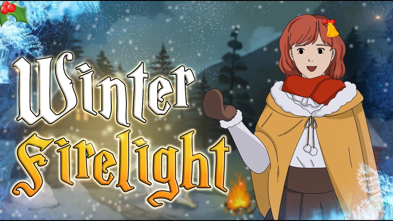 [Live] - Tales by Alba's Firelight: Winter's Fantasy Music ❄️ Relax with 