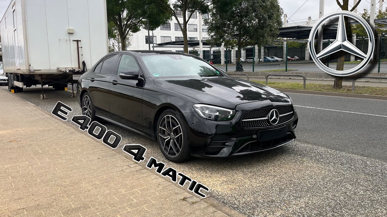 Mercedes E400d 4MATIC. Kraftvoller Diesel im Luxusgewand! | Zohabif