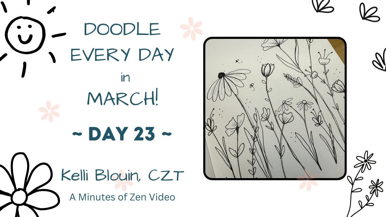 Doodle a Day! March Challenge! Day 23.