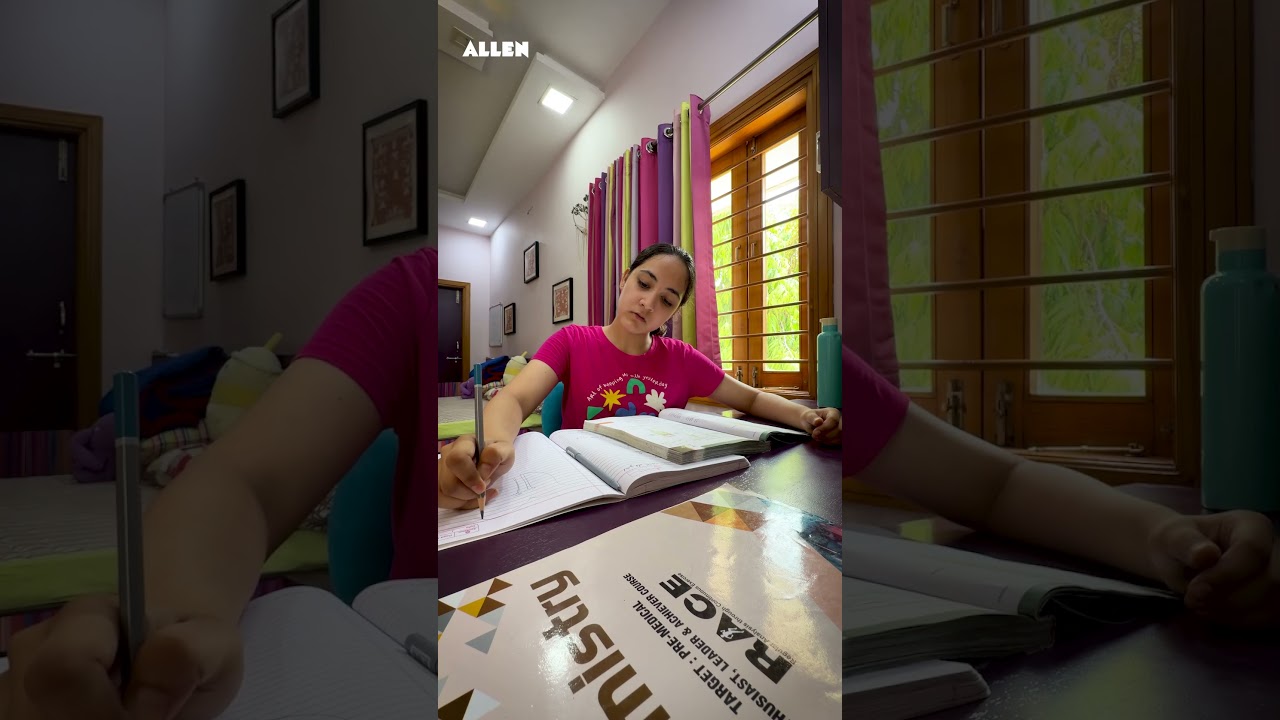 A Day in the Life of a NEET Topper (AIR 43)! 🩺✨ #Shorts