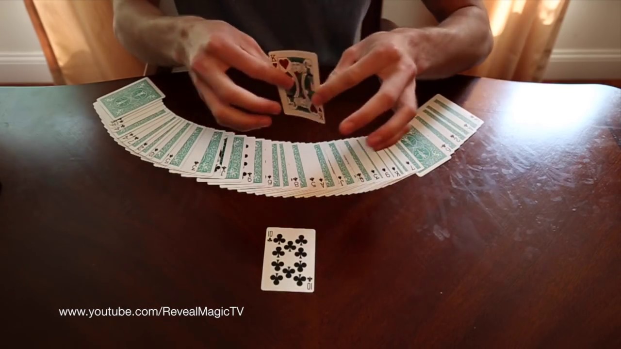 The BEST Self Working Card Trick of 2016 - Magic Tricks REVEALED