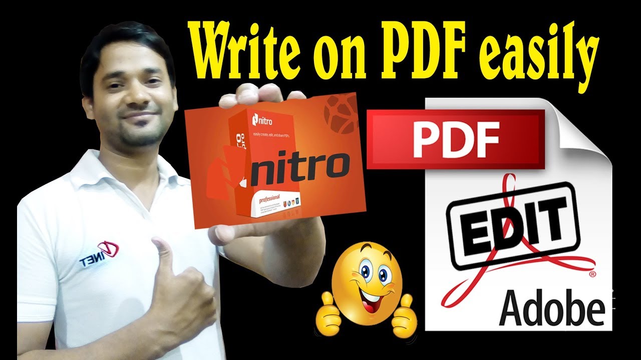 How to Edit PDF Offline [Bengali] | Best PDF Editing Software | Review Nitro Pro