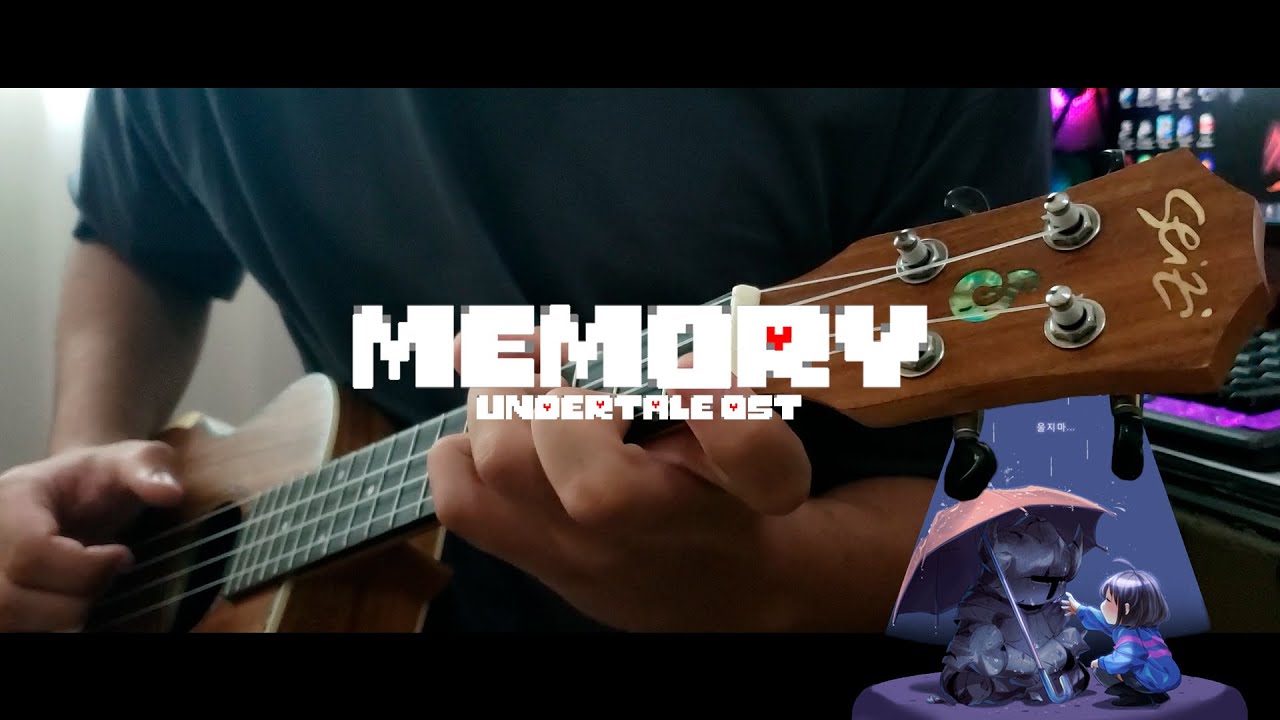 Playing「MEMORY/Undertale OST」+TAB [Ukulele Fingerstyle]
