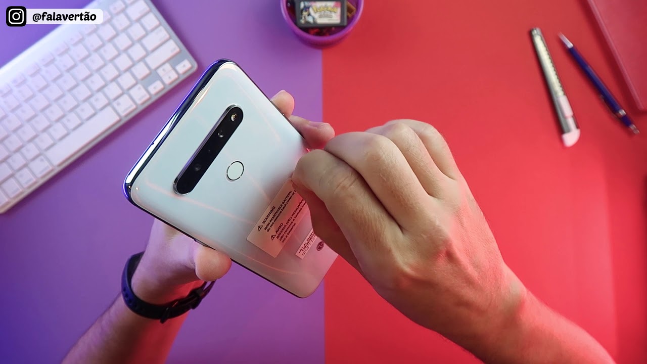 LG K61 - O MELHOR celular da série K 2020 | Unboxing e Impressões